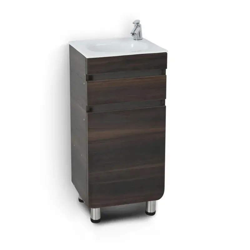 Mueble Aluvia Nogal con Lavamanos 60X45 cm Corona