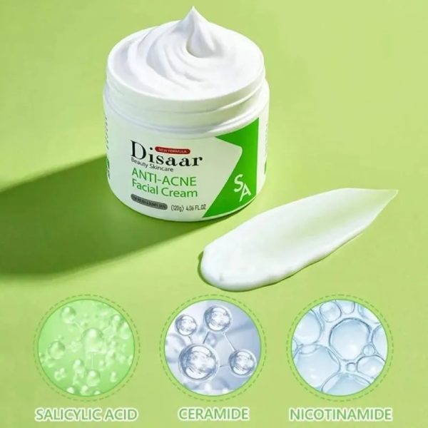 CREMA  ÁCIDO SALÍCILICO CERAMIDE  y NICOTINAMIDA  ANTI ACNÉ   DISAAR