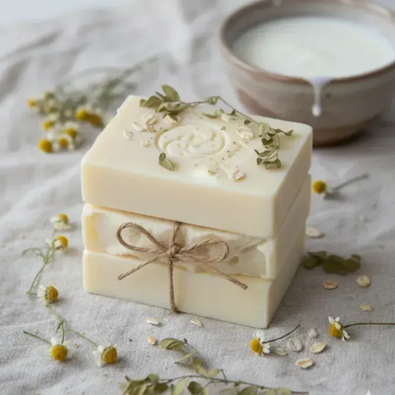 Jabón de leche de cabra
