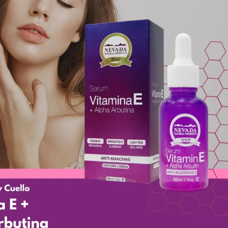 SERUM NEVADA VITAMIN E Y ARBUTINA