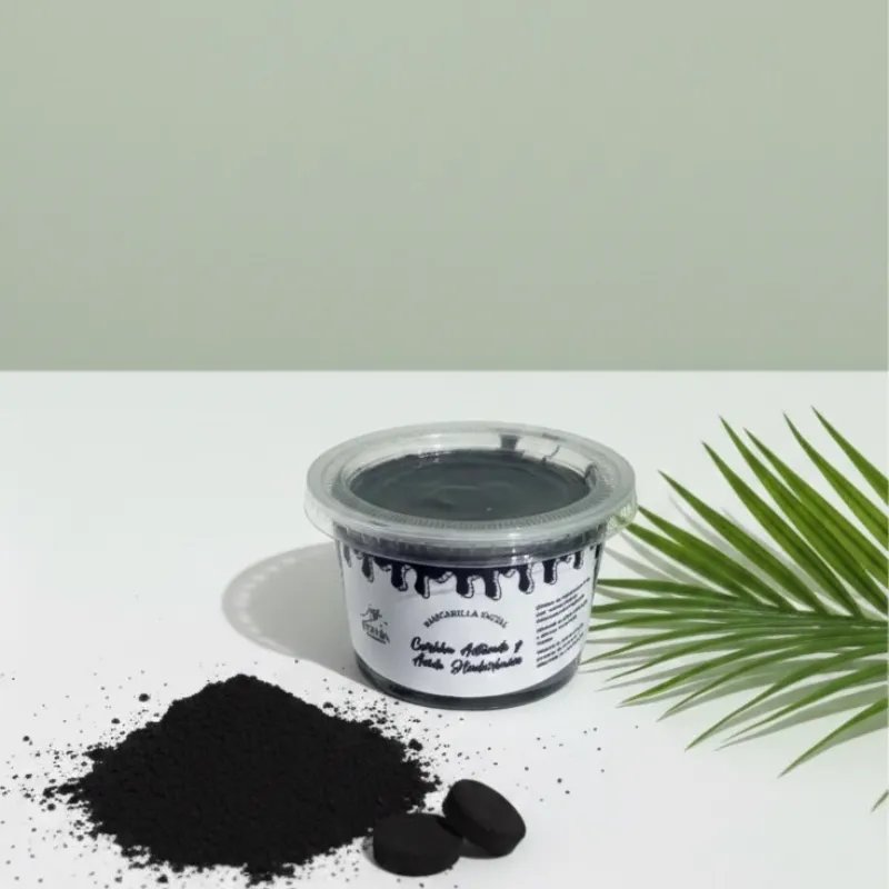 Mascarilla en Crema de Carbón y Ácido Hialurónico