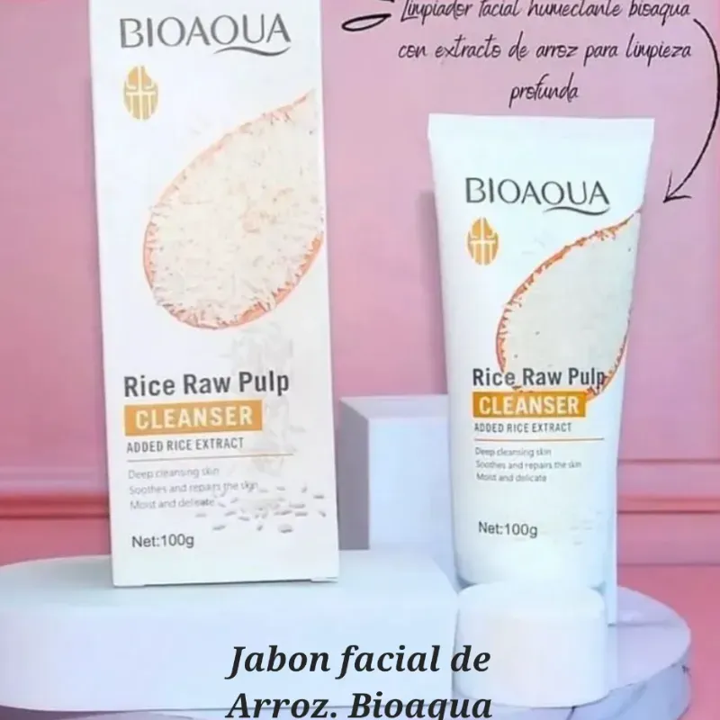 Limpiador Facial de Arroz BIOAQUA
