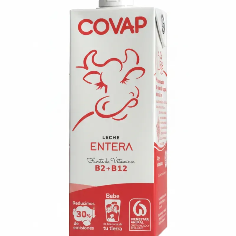 Leche Entera Líquida COVAP - 1 Litro