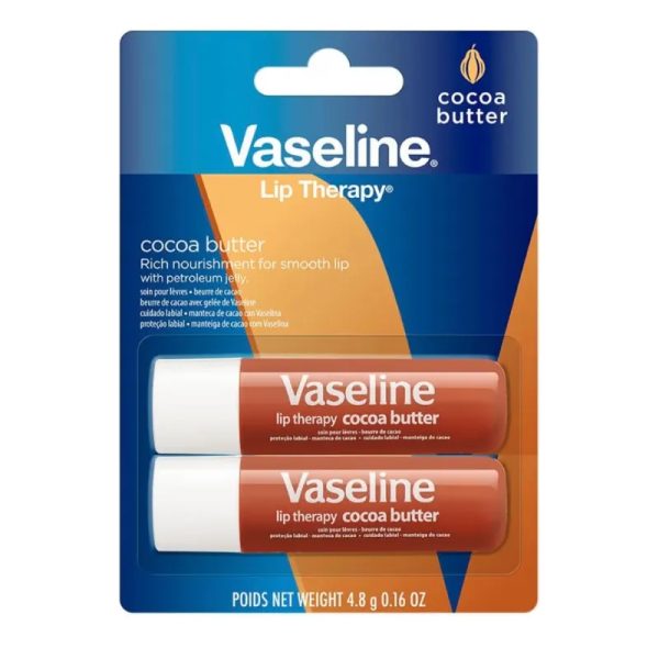 Bálsamo labial vaseline cocoa butter