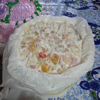 Cubito de Ensalada fría (20 vasos )8lbs