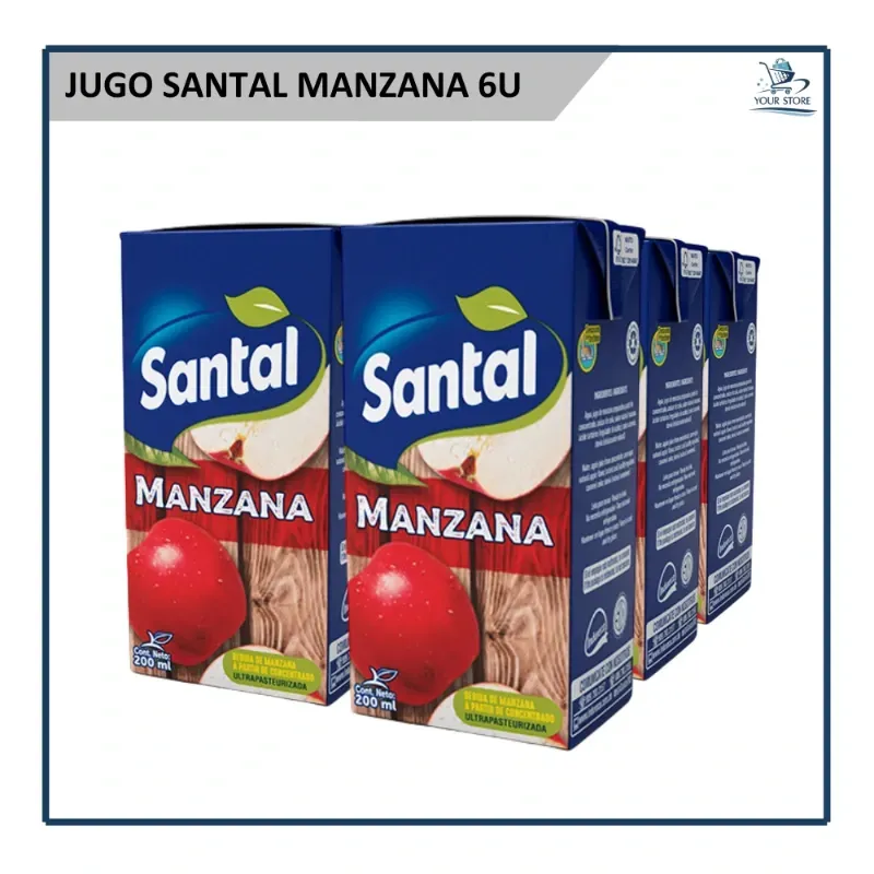 Jugo de Manzana Santal (6u)
