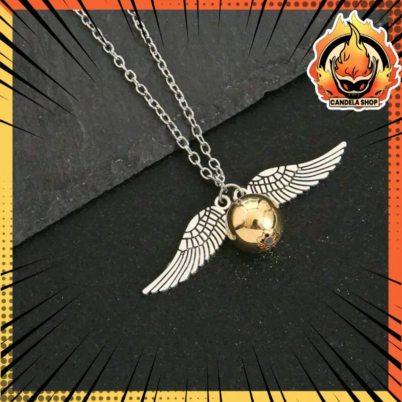  ¡COLLAR DEL SNITCH DORADA HARRY POTTER! 