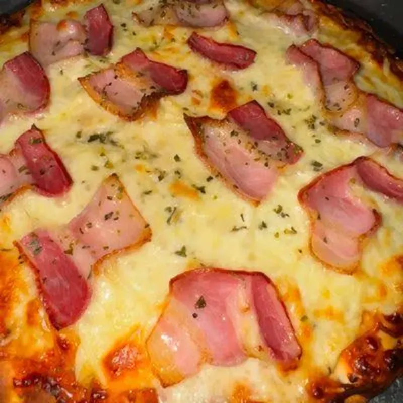 Pizza de Bacón