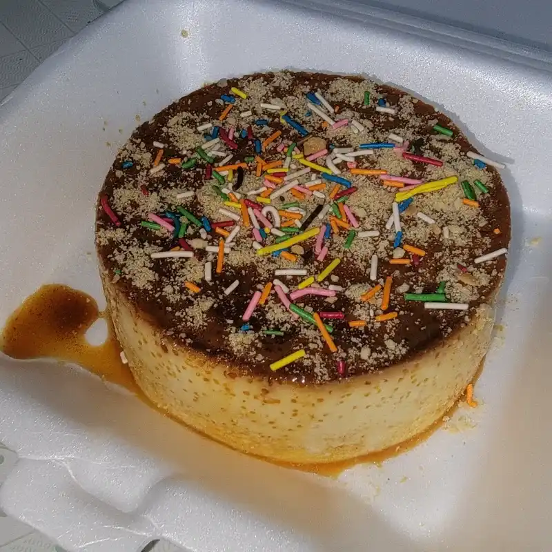 Flan con doble agregos