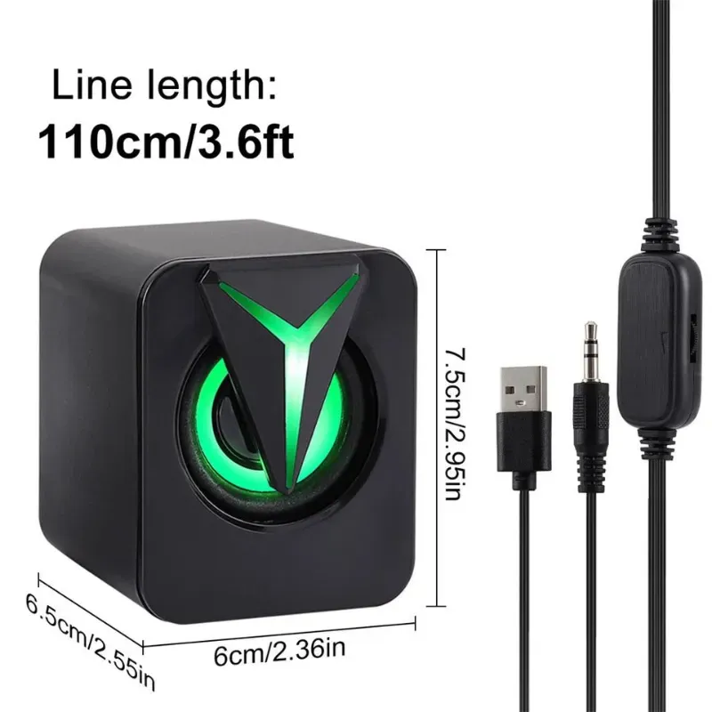 BOCINA PARA PC RGB FT-25-1 