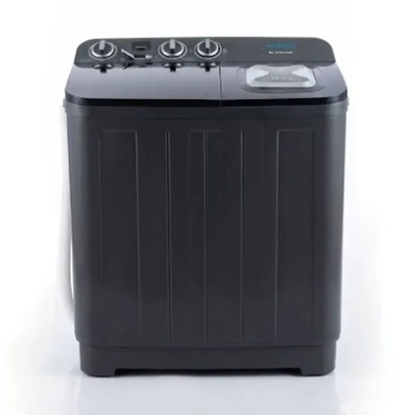 LAVADORA 7 KG SEMIAUTOMÁTICA MILEXUS NEGRA (LHZ)