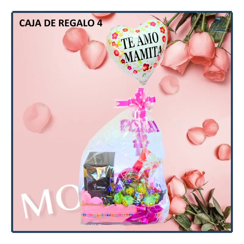 Caja de Regalo con luces LED 4