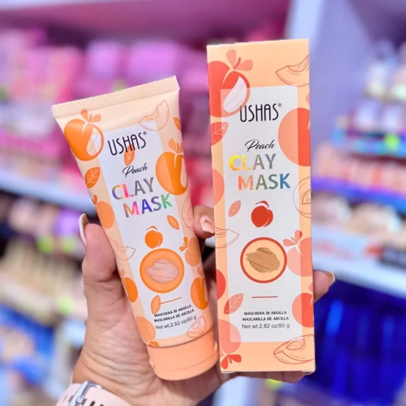 MASCARILLA DE ARCILLA DURAZNO USHAS