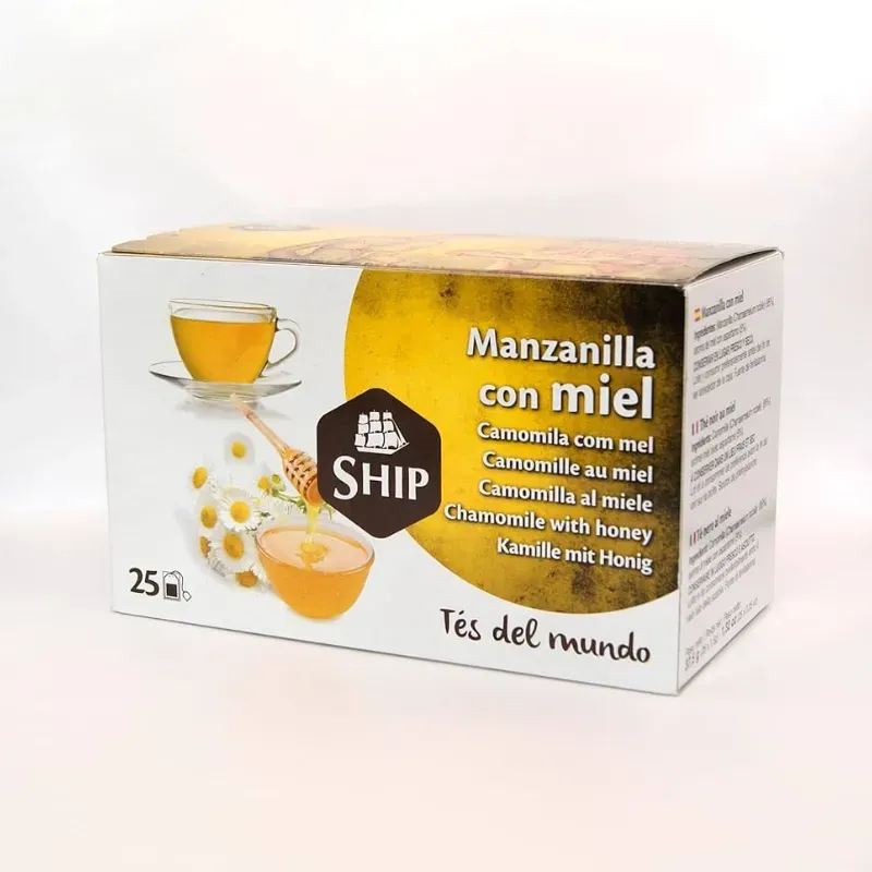 Infusión de manzanilla y miel