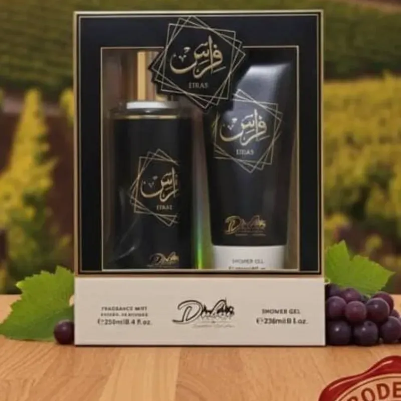 Set de colonia y gel de ducha para caballero