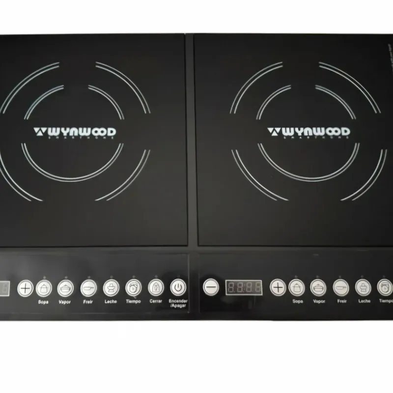 Cocina de inducción doble