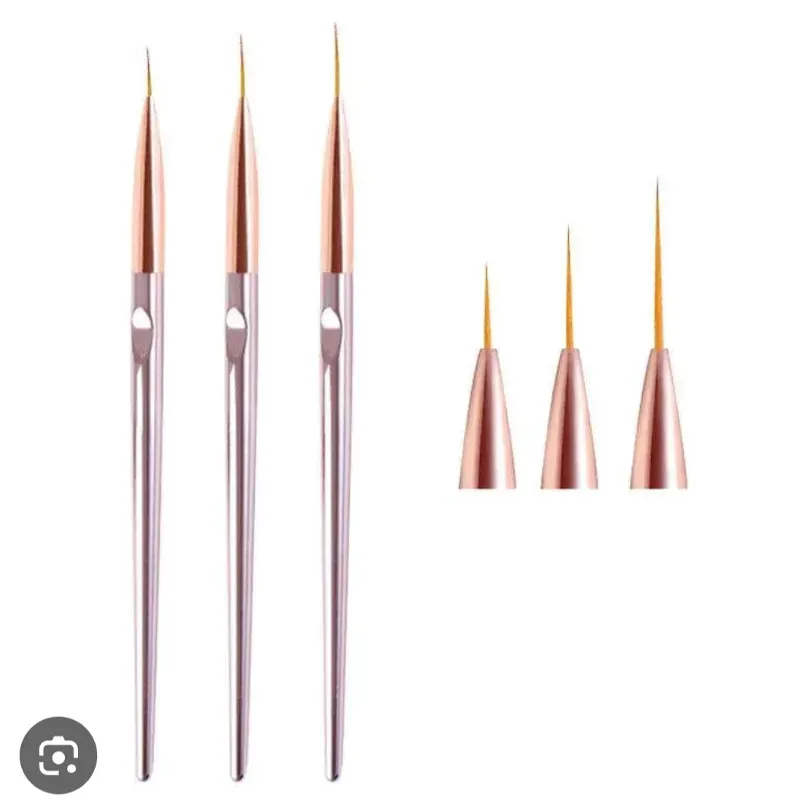 Pincel liner Rose gold x unidad