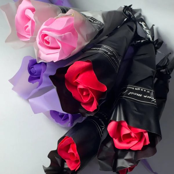 Rosas de jabón