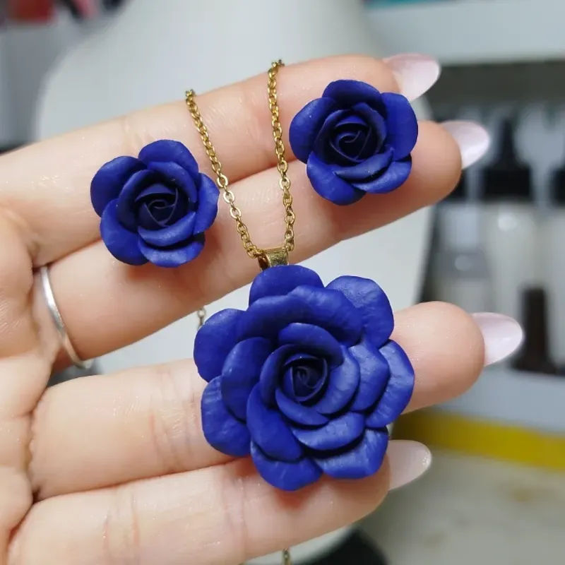 ✨Juego de Rosas Azul Índigo Sunshine (Especial)✨