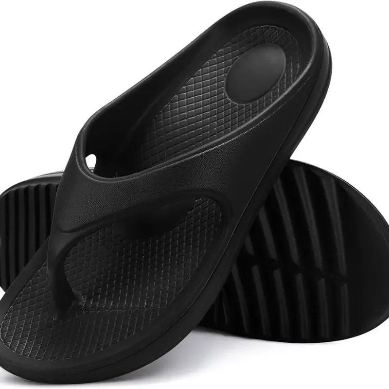 Chanclas Ortopédicas Negras | Confort Inteligente para tus Pies