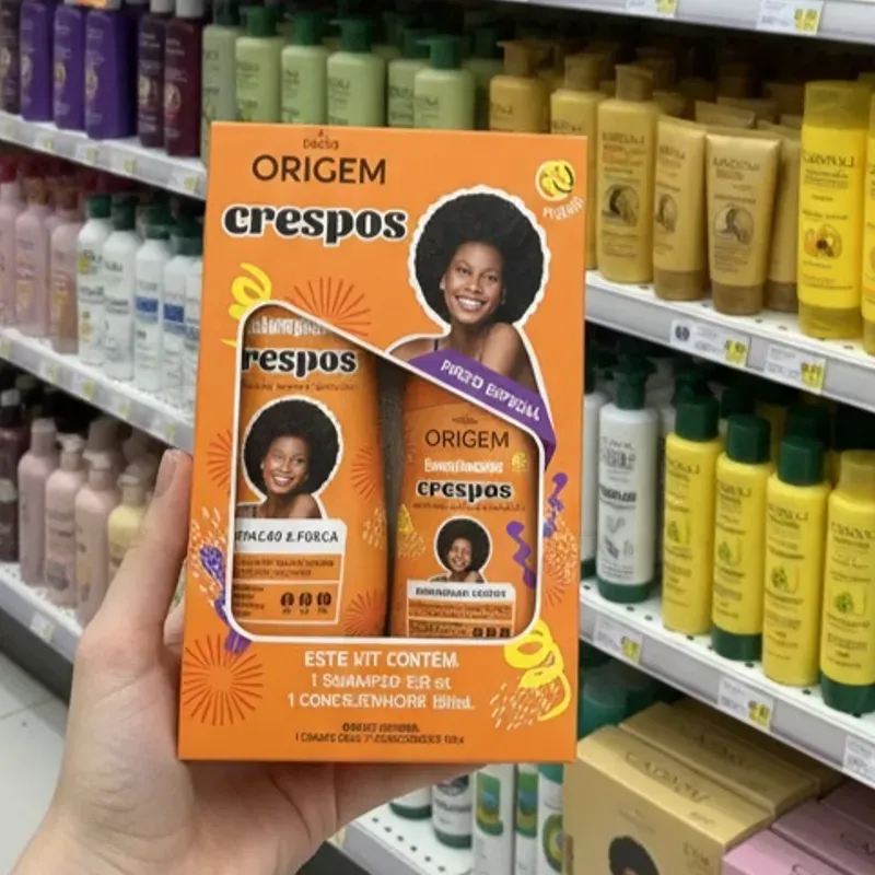 Shampoo + acondicionador para pelo CRESPO