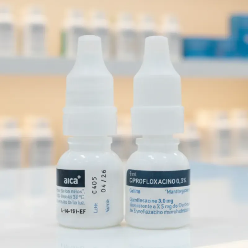 ️ CIPROFLOXACINO COLIRIO (VENCE 4,6,11-2026)