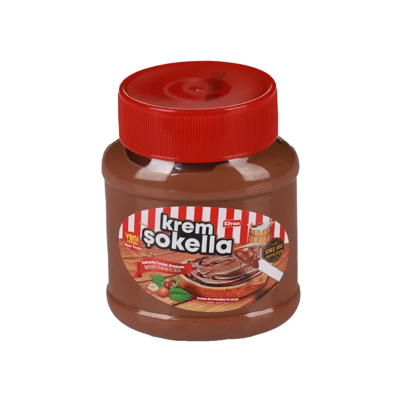 Elvan Krem Sokella Hazelnut Cream with Cocoa