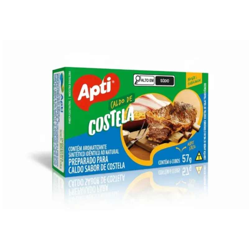 Caldo sabor a Costilla Apti 57g