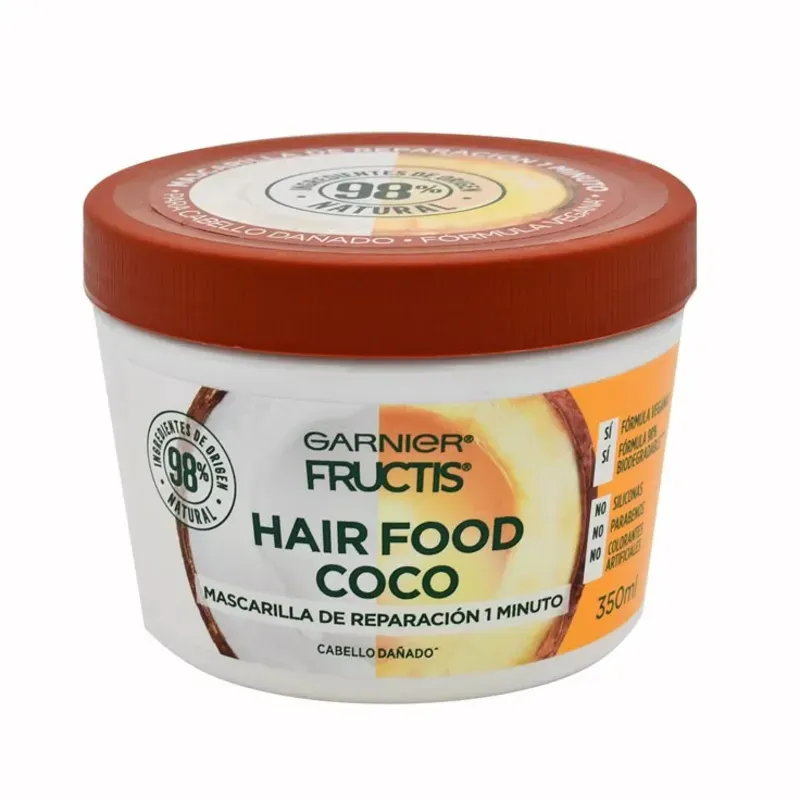  Garnier Fructis Hair Food Coco – Shampoo y Acondicionador Reparador