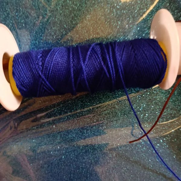 Hilo Espiga # 9 azul oscuro