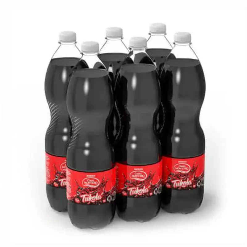 Estuche de 6 Pomos de Refrescos 1lt y medio