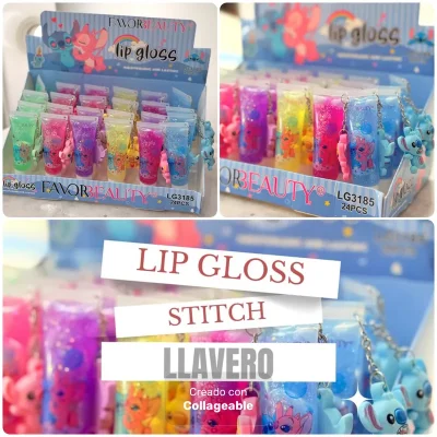 Lip gloss Llavero Stitch