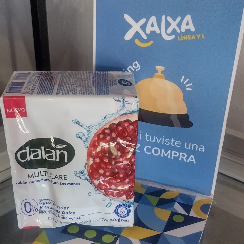 Jabon Tocador Dalan Agua Micelar y Granada 3pcs