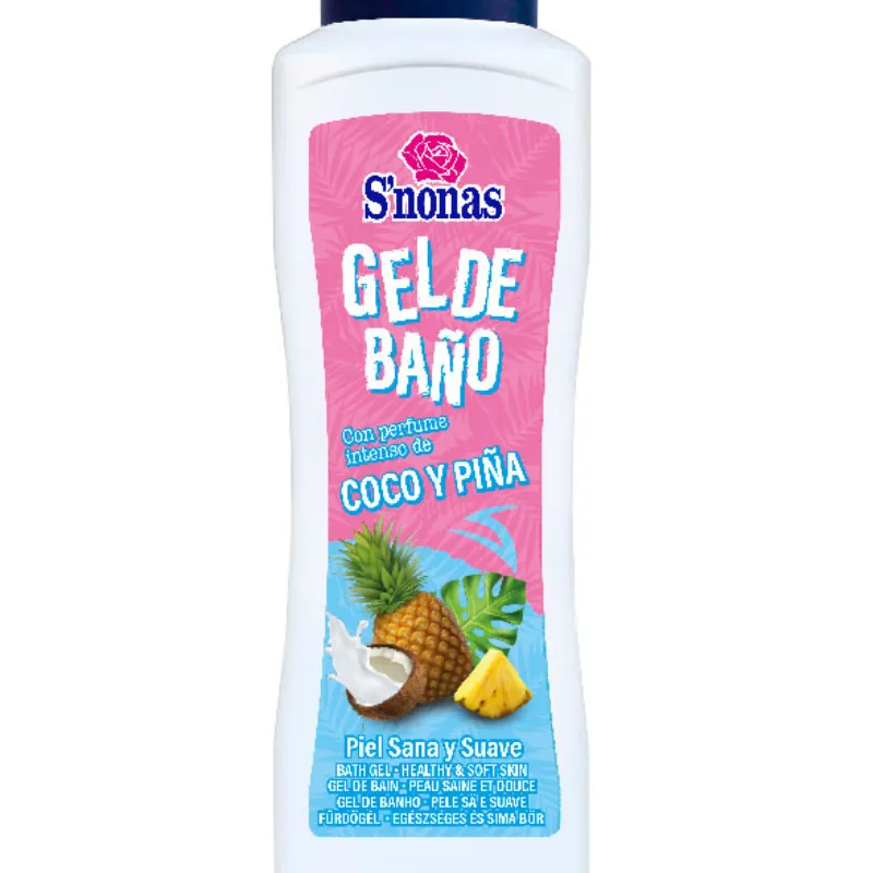 Gel de Baño Coco y Piña