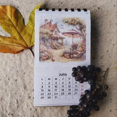 Calendario 2026 + 12 Postales