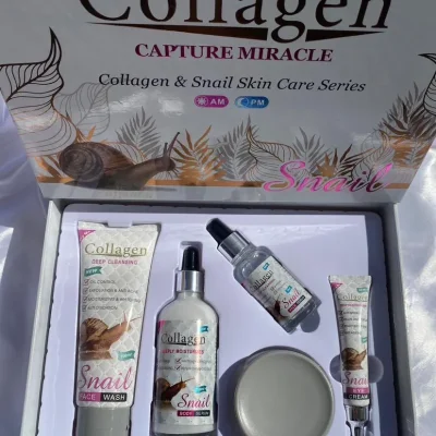 Set Completo de Skincare de Baba de Caracol