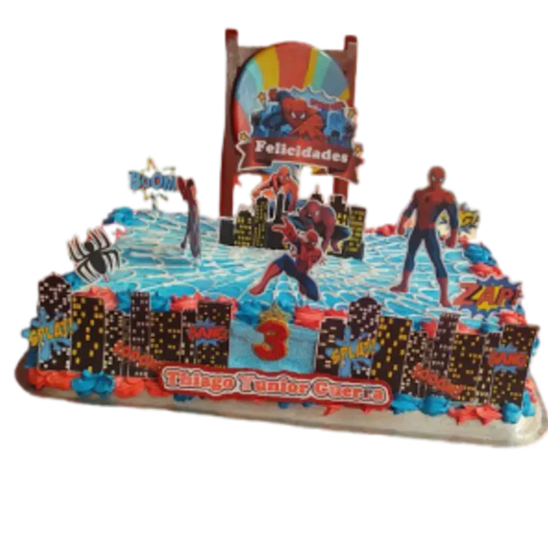 Cake Bandeja Rectangular con Temática