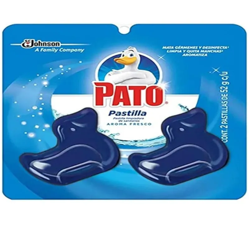  Pato Pastilla Aroma Fresco – 2 unidades (52.9g c/u)