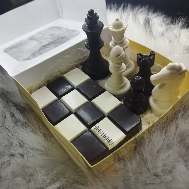 ♟️Cajita choco-ajedrez♟️