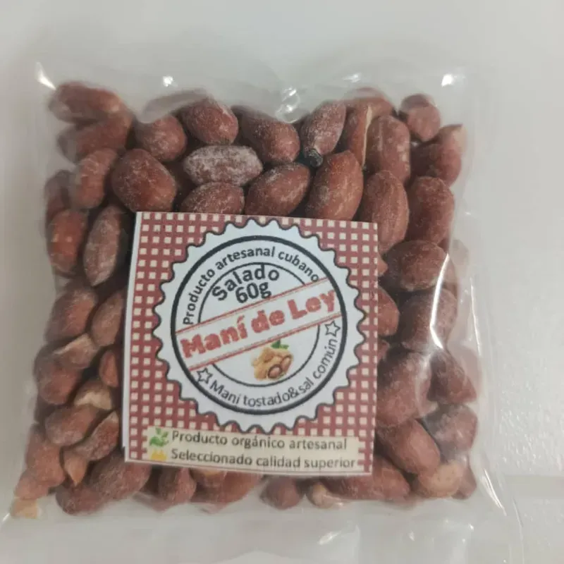 MANÍ TOSTADO CON SAL (5*60 g)