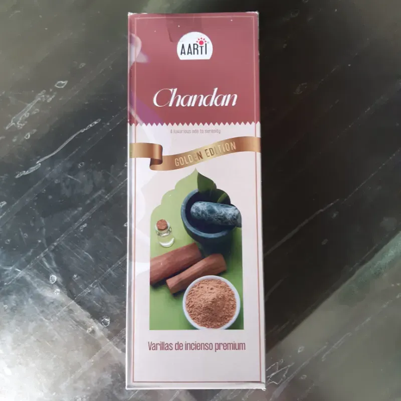 INCIENSO CHANDAN 20 UNIDADES