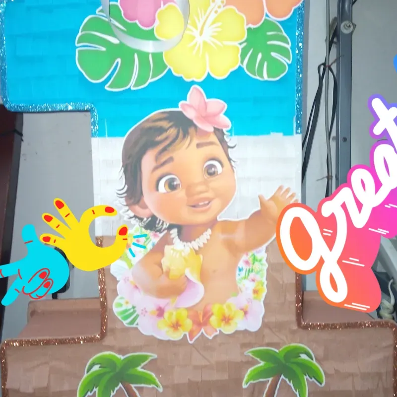 Piñata numero 1 Moana