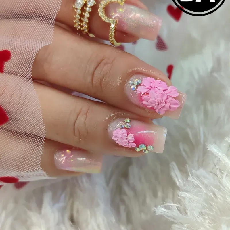 Relieve con moldes y esmaltes