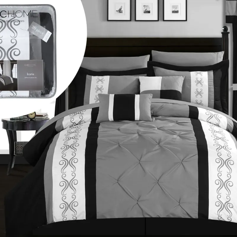 Set de Cama 20 Piezas Chic Home Icaria