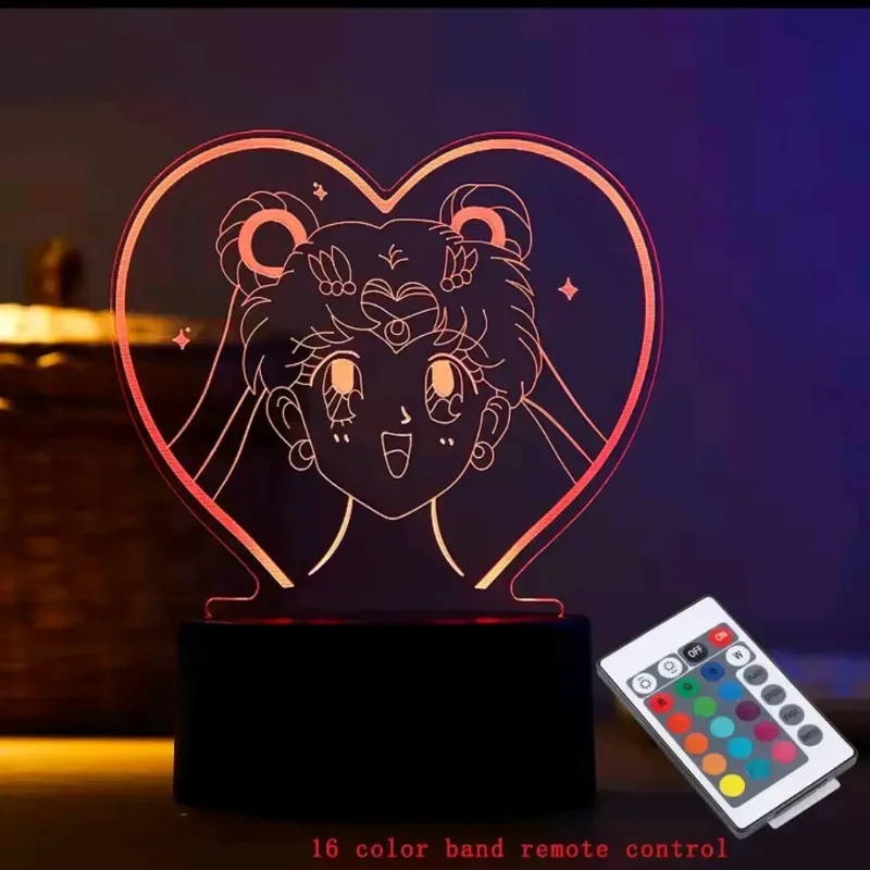 Lámpara temática Sailor Moon