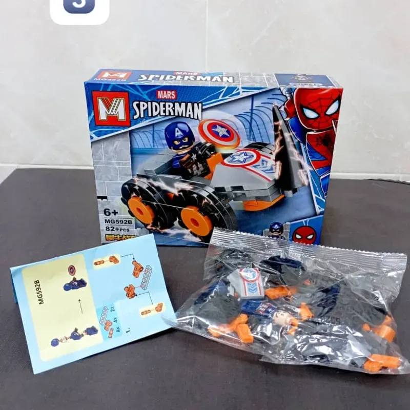 LEGOS MINECRAFT AVENGER CON AUTO