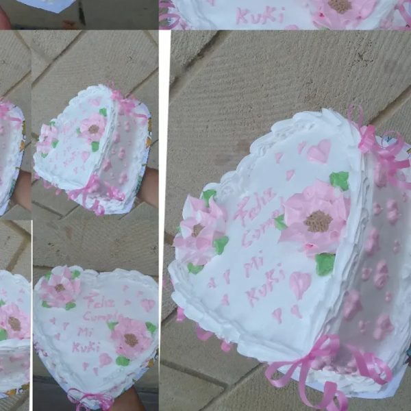 Pastel de corazón