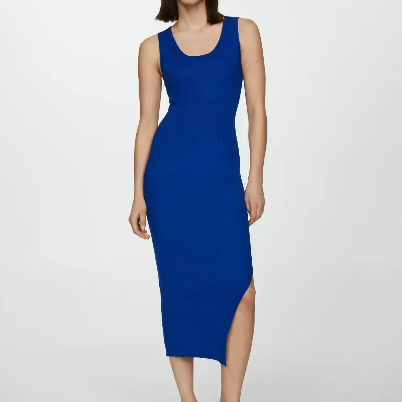 Vestido largo canale