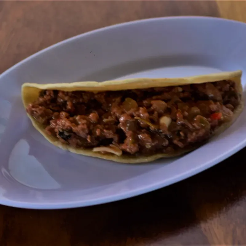 Taco de Picadillo de pollo(5)