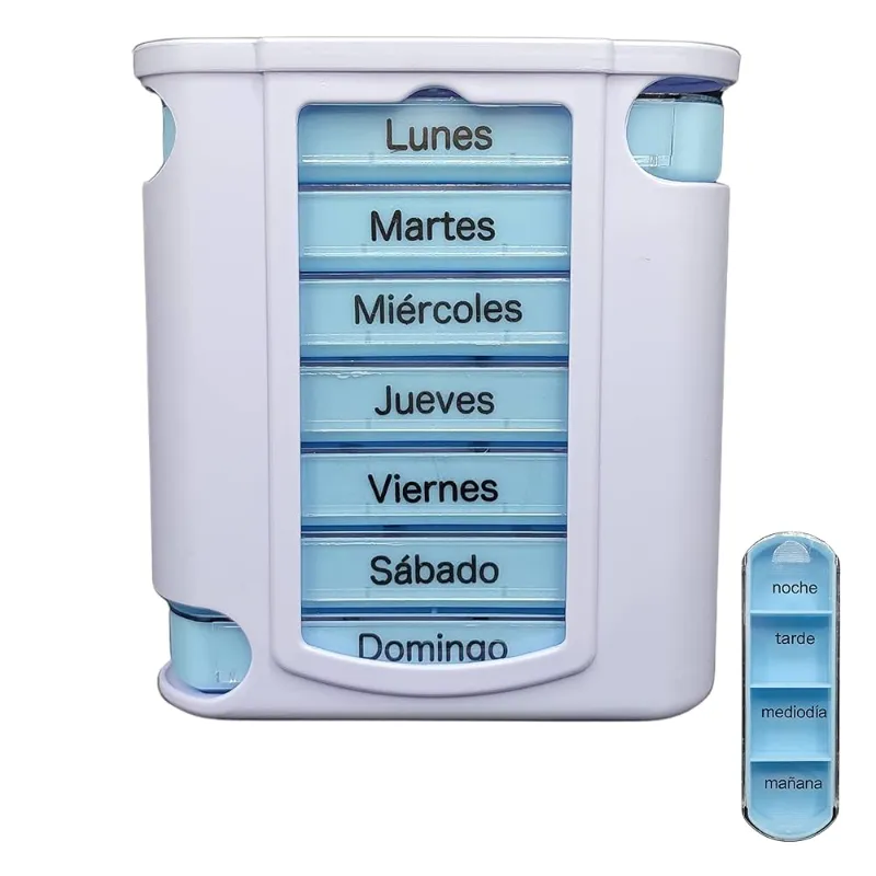 Organizador de Pastillas  con 28 compartimientos